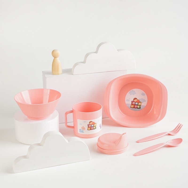 Lilbul FEEDING SET MEDIUM / Feeding Set Baby Lilbul / Set Alat Makan Bayi MEDIUM Lilbul