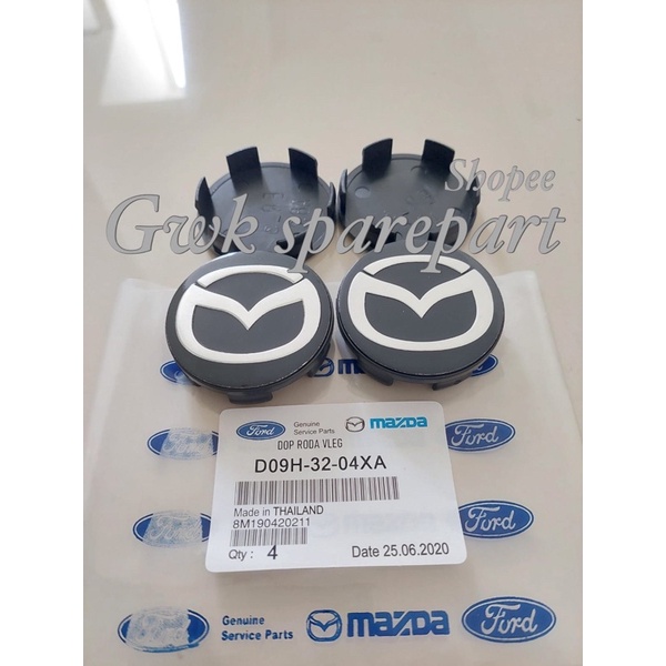 Tutup dop velg racing as roda 1set Mazda 6 Ori