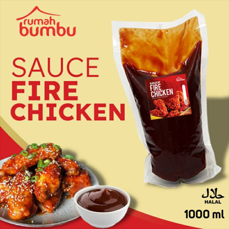 

special sauce fire chicken/saus saos super pedas