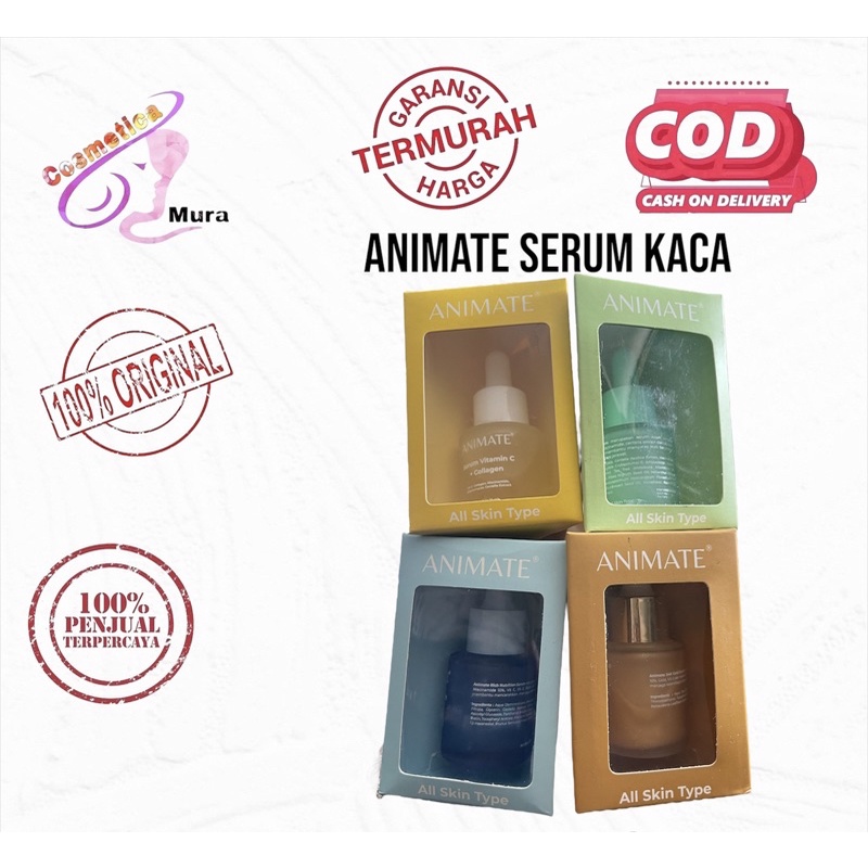 animate serum kaca - animate serum all series - animate serum VIT C - animate serum Rich nutrition | animate serum Acne | animate serum 24K gold