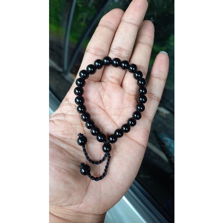 gelang giok hitam 8mm gelang batu giok hitam asli