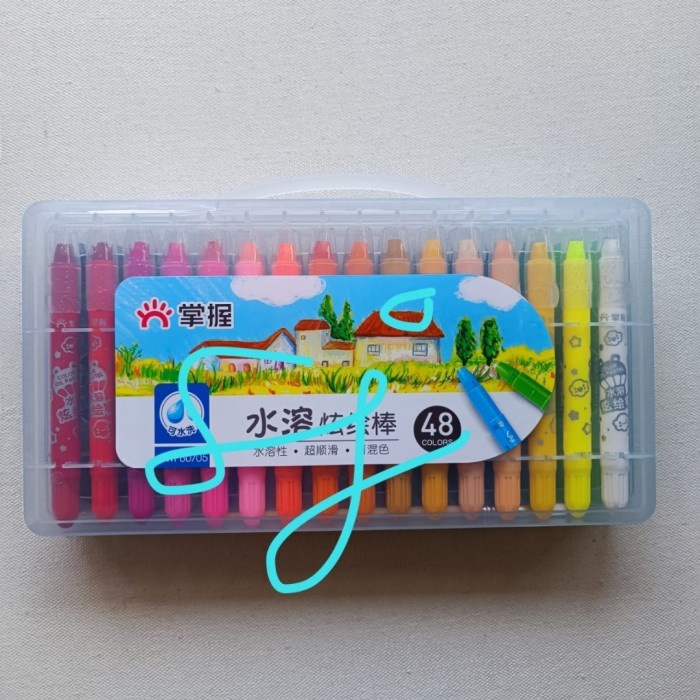 

[Termurah] Crayon / Oil Pastel Grasp 48w