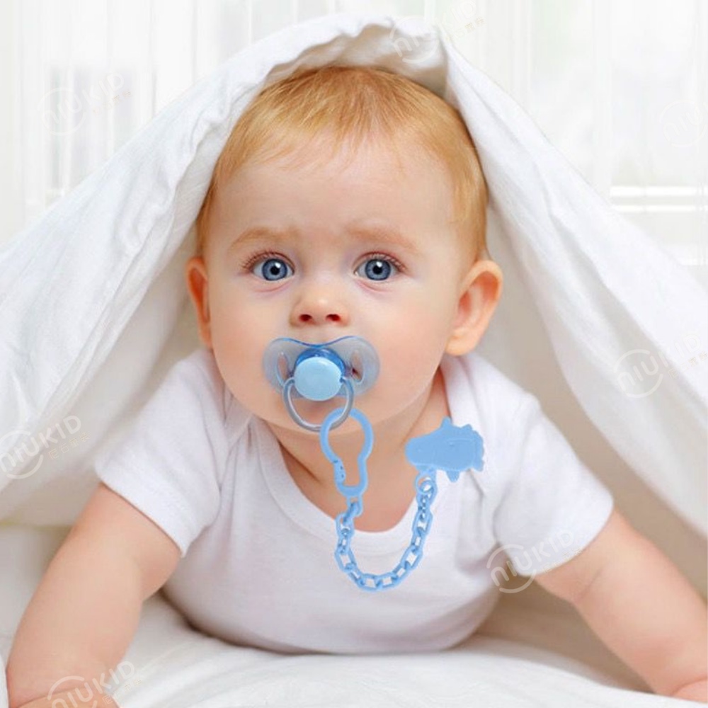 NIUKID KLIP RANTAI PENJEPIT DOT BAYI RANTAI DOT BAYI TALI GANTUNGAN EMPENG PACIFIER HOLDER CHAIN