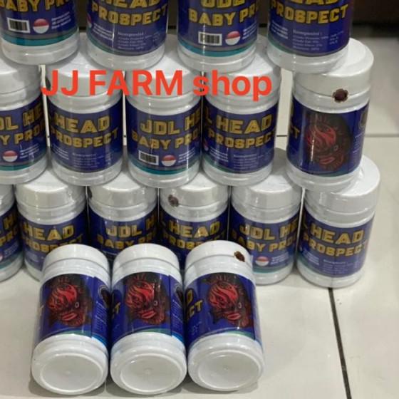 Pelet ikan JDL baby prospek head platinum jenong kepala up mutiara - JDL size S