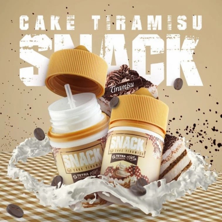 LIQUIDS 60ML SNACK V4 CAKE TIRAMISU 3MG 6MG