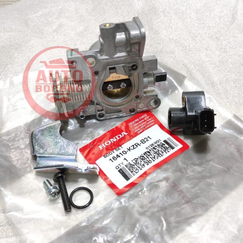 16410 KZR B21 THROTTLE BODY SET TERMASUK TP SENSOR VARIO 125 LAMA HONDA ORIGINAL GENUINE PART