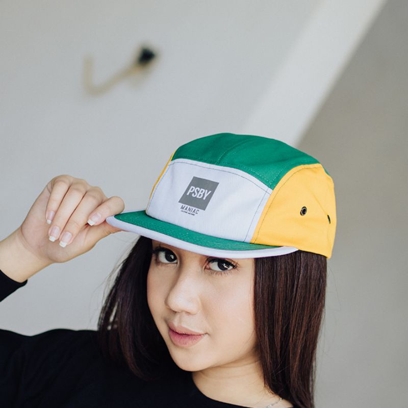Topi Persebaya Topi 5 Panel Persebaya Psby Dark Gray Box Maniac27 #topipersebaya #topi5panelpersebay