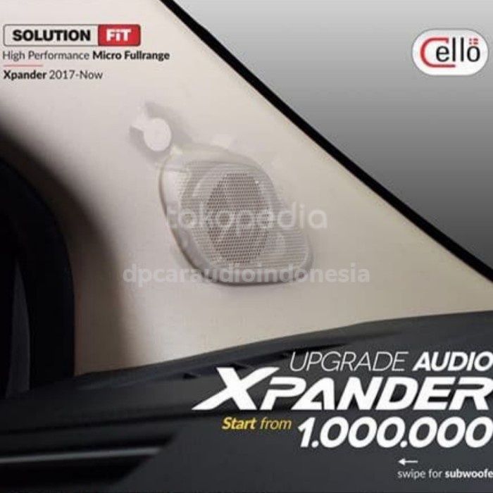 {AbdiStore} Micro Full Range Speaker Cello Xpander seukuran tweeter original / PNP Limited