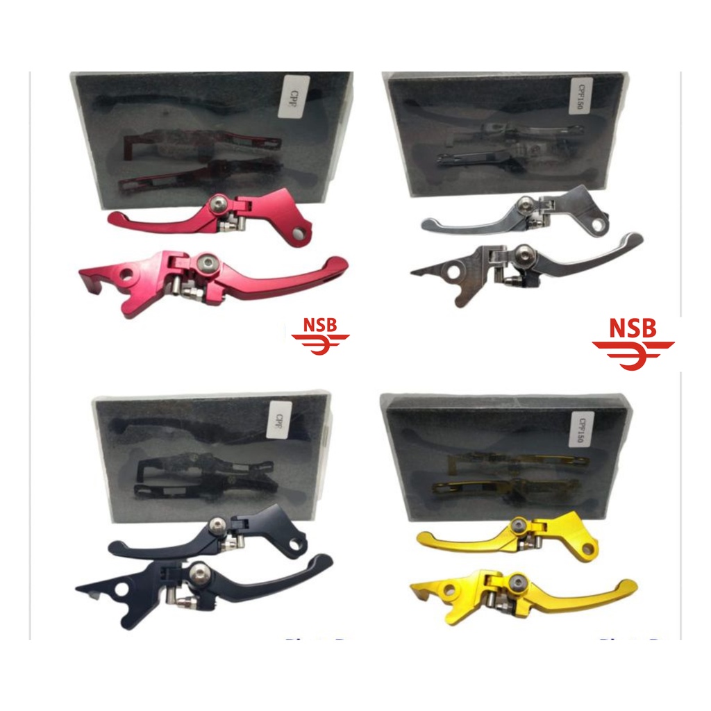 hendel rem handle cnc lipat cross asv tuas rem KLX 150 Ninja 250 KLX NSBRACING55