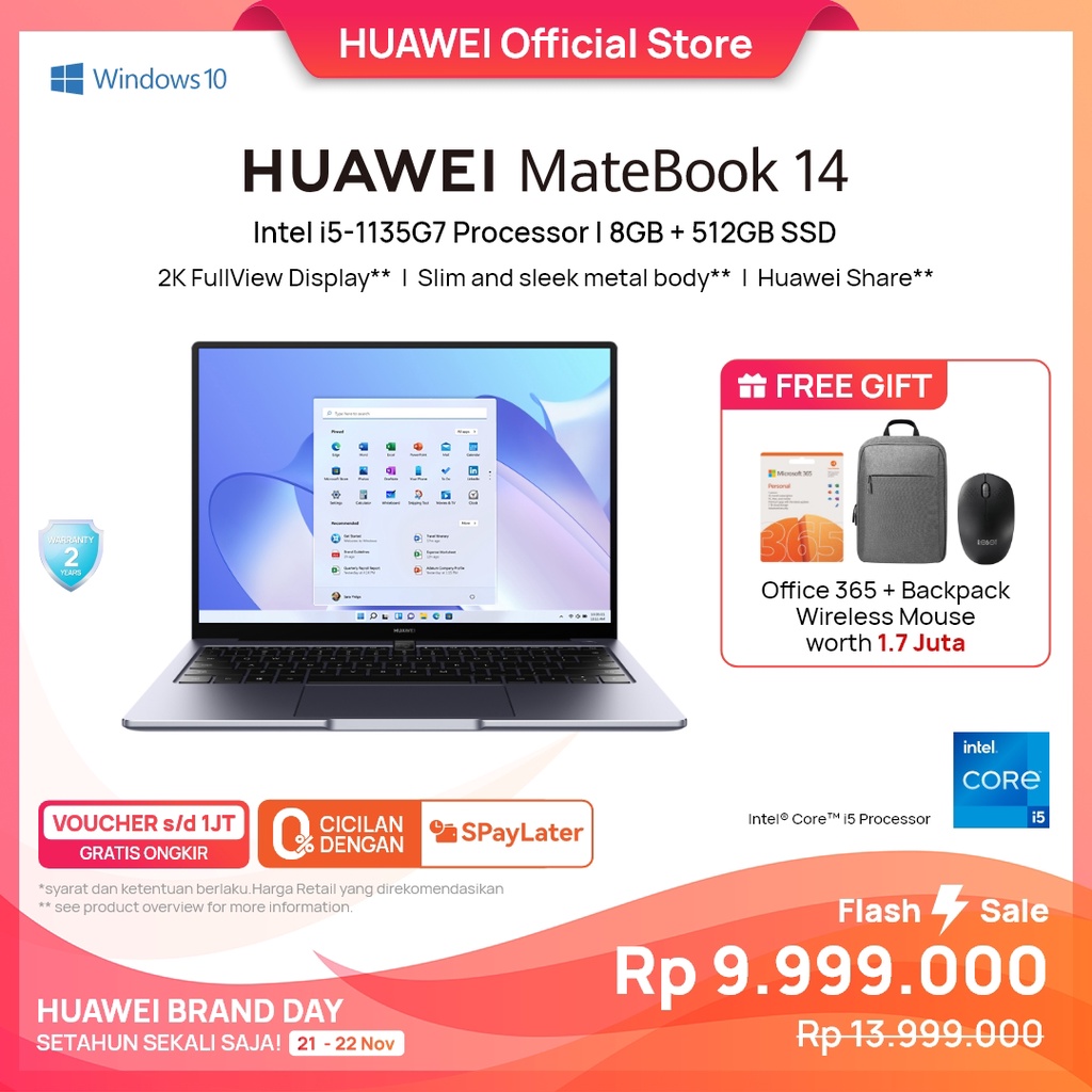 Huawei Mate Book14 KLVD-WDH9