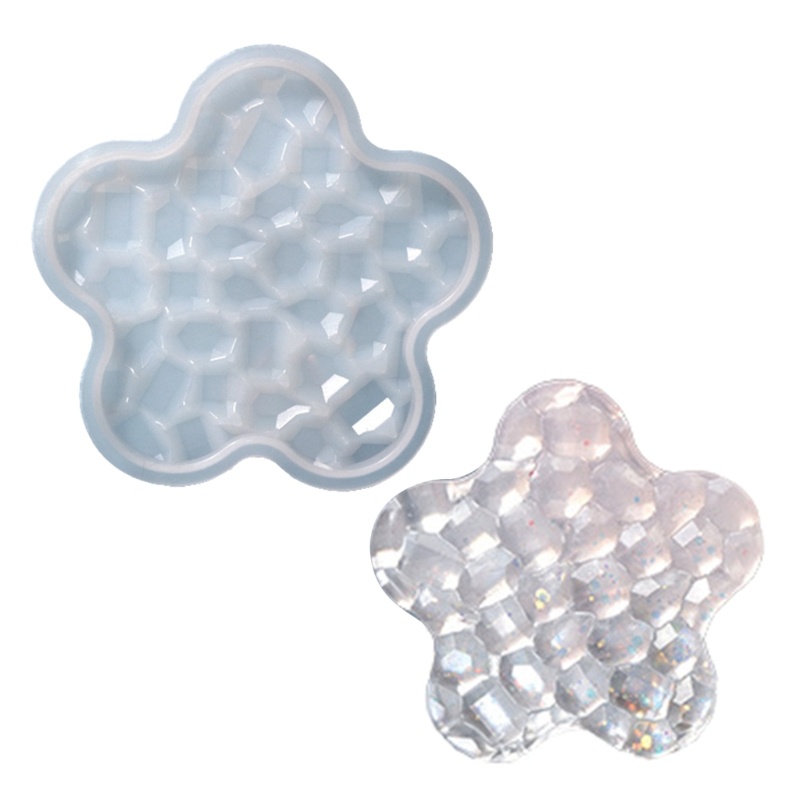 Siy Cetakan Resin Bahan Silikon Untuk Membuat Tatakan Gelas