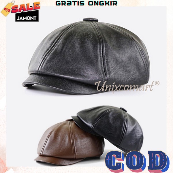 Topi Kodok Flat Cap Newboy Fleece Topipet Kekinian Topi Pelukias Pria Dewasa Topi Flat Pelukis Korea