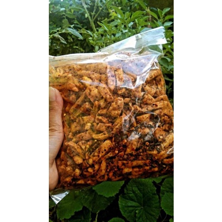 

1/4 GRAM BASO GORENG PEDAS DAUN JERUK RASA GURIH TERJANGKAU 250 GRAM