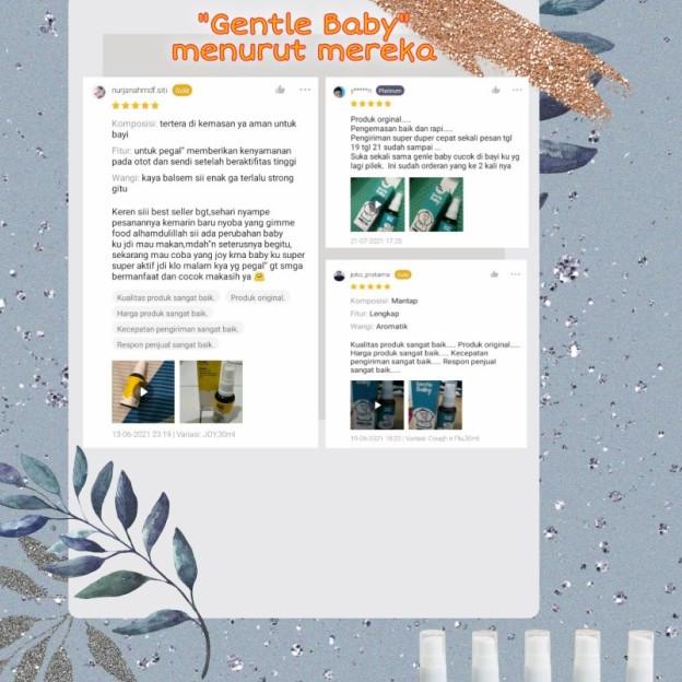 Gentle Baby Deep Sleep - Solusi Bayi Susah Tidur - Tidur Nyenyak Pulas - 30 ML