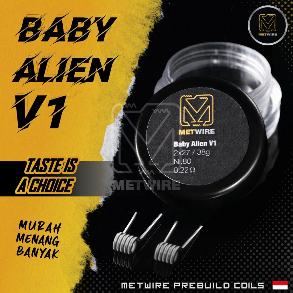 Baby Alien V1 Metwire (Isi 2) | METWIRE COIL