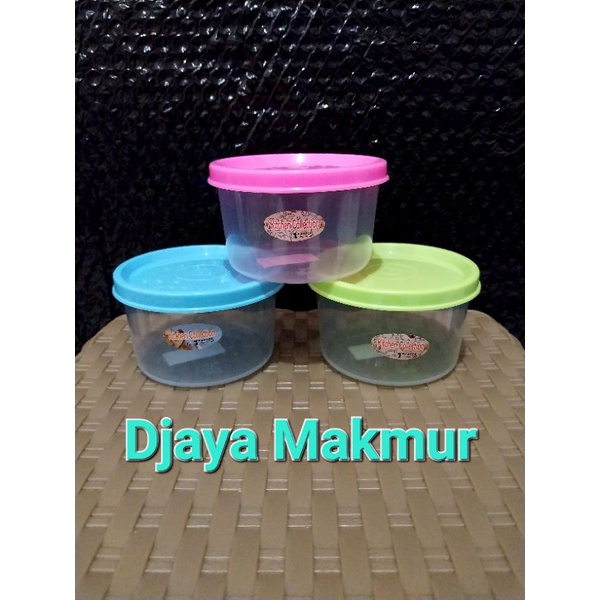 Toples Kecil 200ml Plastik Bulat Toples Mini Miami 5086 Tantos
