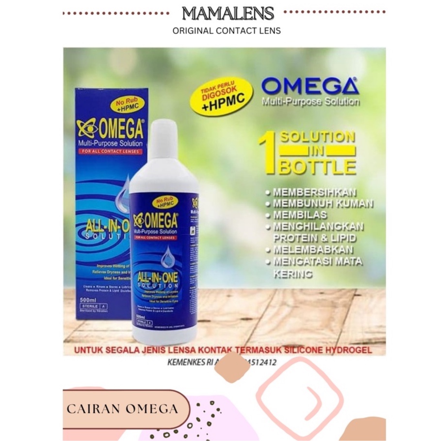 CAIRAN SOFTLENS OMEGA ALL IN ONE 500 ML