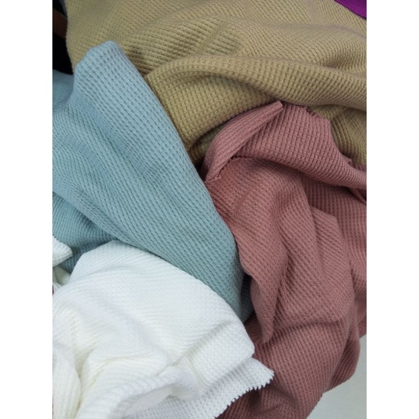 kain knit wafel uniqlo