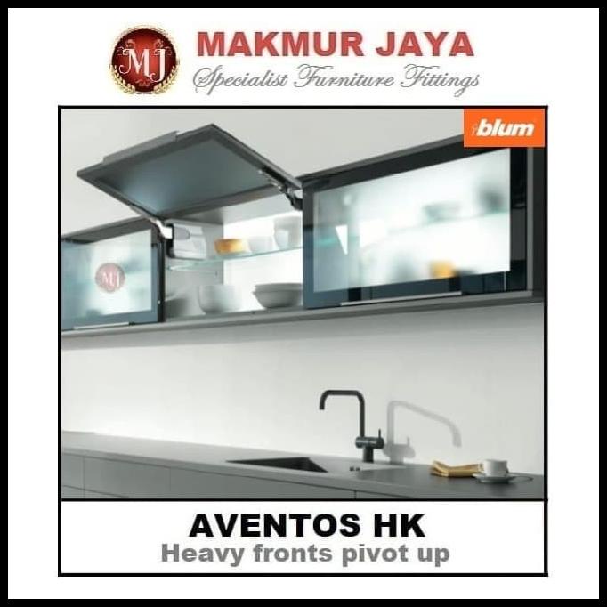 Aventos Hk Blum / Engsel Pintu Lemari Dapur Kitchen Mewah