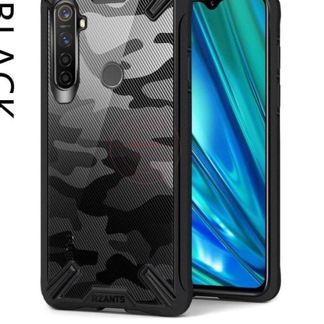RZANTS Clear Case Realme 5 / Realme 5 Pro Original - Hitam, REALME 5s