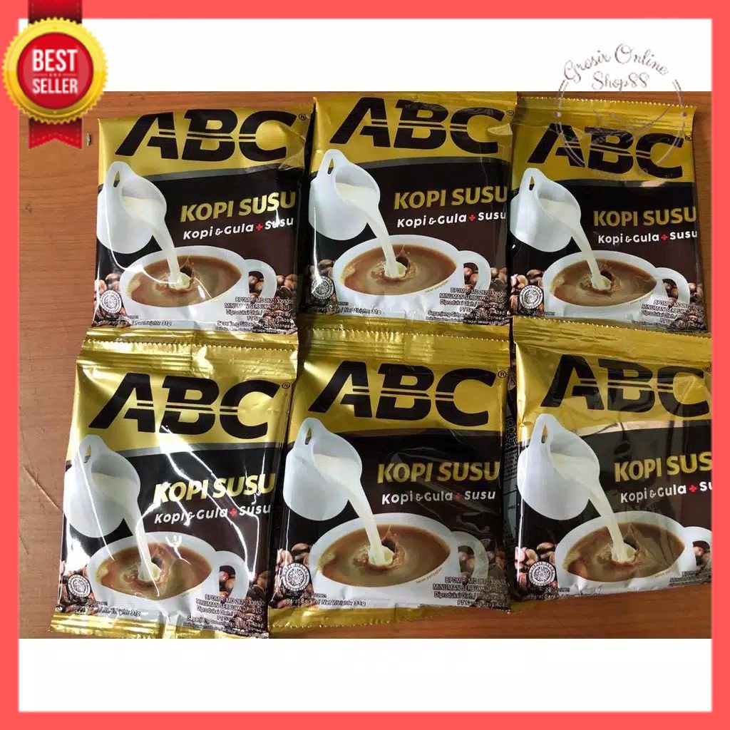 GOS -F407- Kopi ABC Susu Sachet - Kopi ABC Susu (31gr/sachet) - Kopi Instan Bubuk