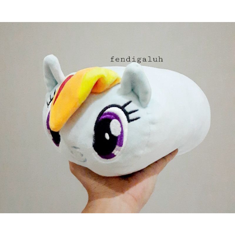 Boneka Kuda Pony Tsum Tsum Karakter Rainbow Dash Original Size 30 cm
