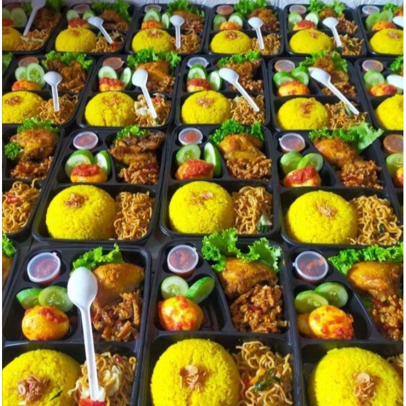 Jual Nasi Bento Nasi Kuning Bento Shopee Indonesia