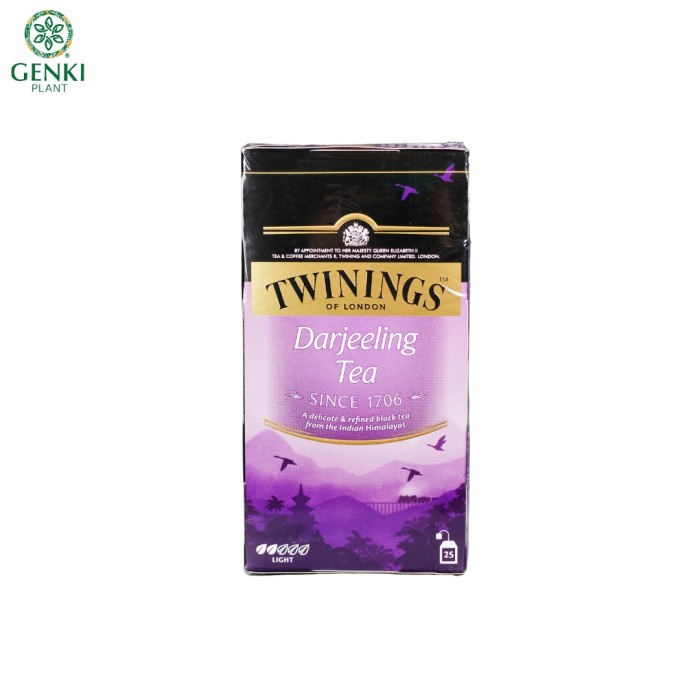 

TWININGS DARJEELING TEA (BLACK TEA) - 2 G X 25 BAG