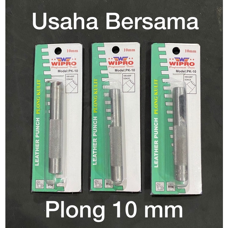 

Plong Kulit 10 mm WIPRO Alat Pembolong Gasket Kulit 10mm Punch Leather