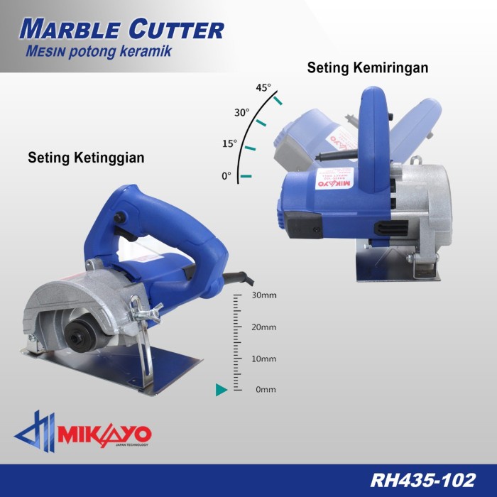 Marble Cutter / Mesin Potong Keramik - Mikayo RH435-102