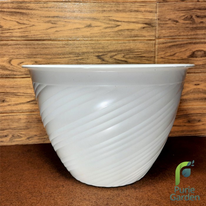 Pot Hias Bunga Tulip Galaxy Plast Tulip 40 Putih PG KDR
