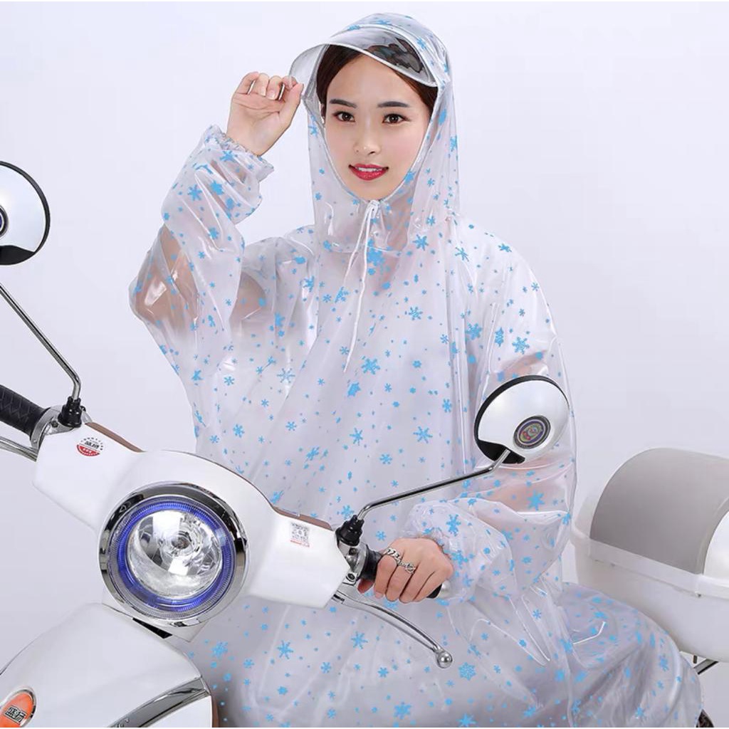 Jas Hujan Poncho Dewasa / Jas Hujan Motor Single / Jas Hujan All Size Pria Wanita