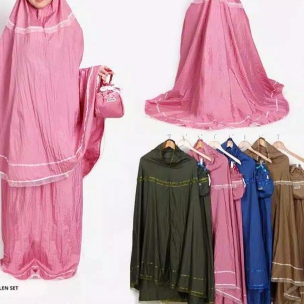 mukena parasut loufie