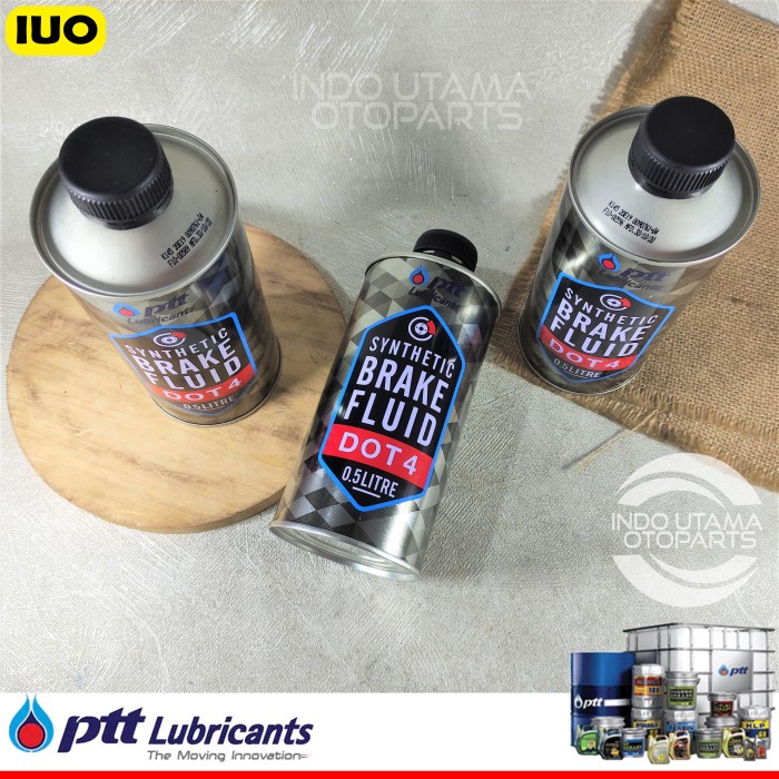 Minyak Rem PTT DOT 4 Brake Fluid 500ml