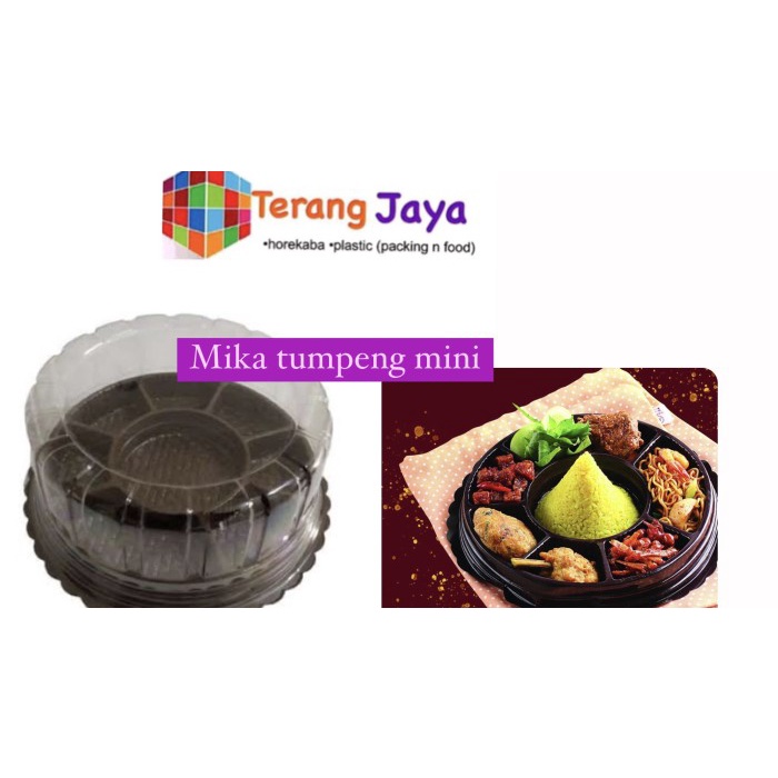 Mika tumpeng mini / tumini sekat TEBAL