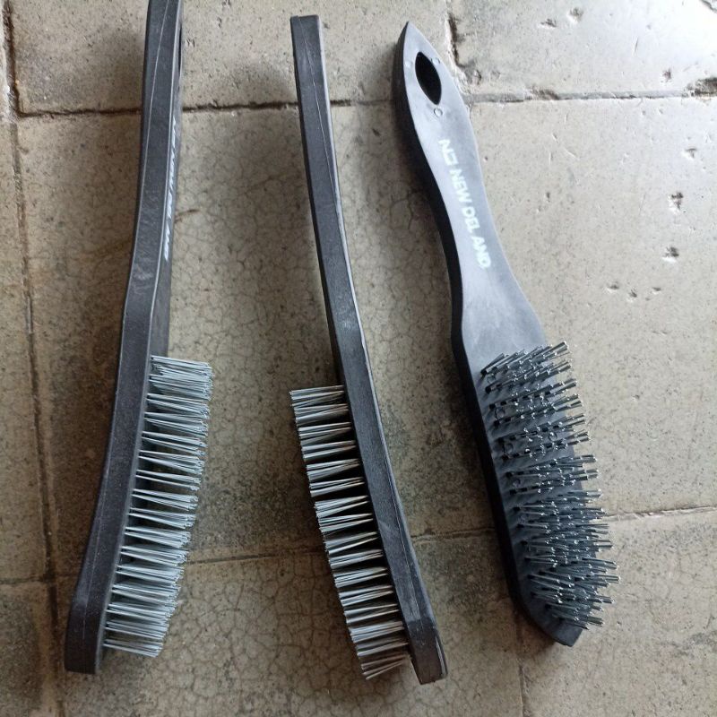 sikat besi / sikat besi new del and