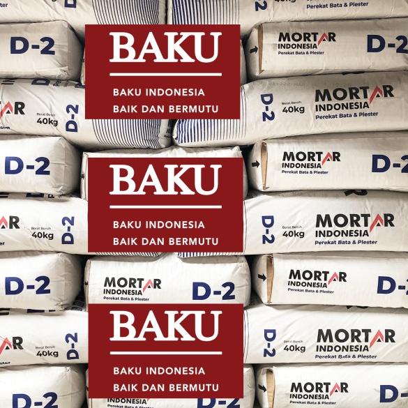 Mortar Indonesia Perekat Bata & Plester D-2 (1 sak)