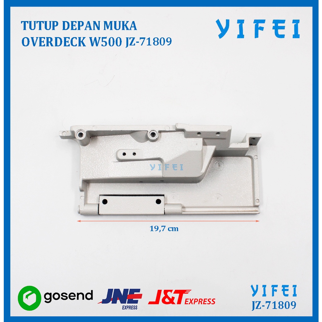 TUTUP DEPAT CORONG SET MESIN OVERDECK CHAMP W500 YIFEI-71809