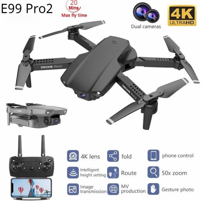 Drone E99 Pro 2 Dual Camera FPV 4K Dual Camera