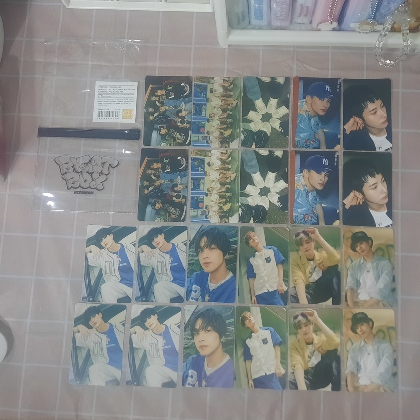 [Ready Stock] Sharing Sticker Pack Beatbox NCT Dream