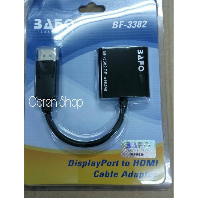 Display Port to HDMI BAFO BF-3382