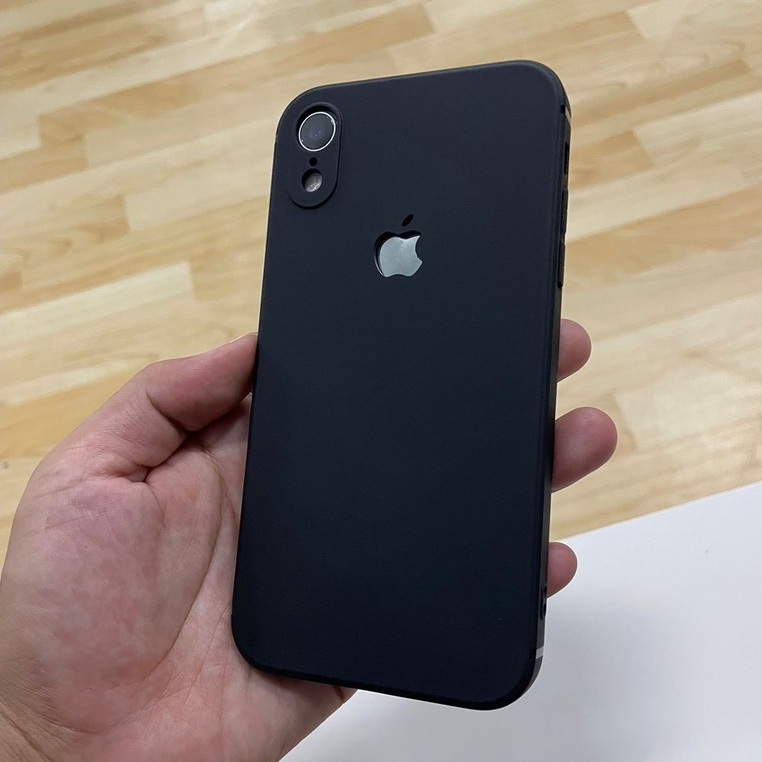 NEW Case iPhone XR BLACKDOFF Model iPhone 12 Softcase Premium Case Black Original Kotak Square