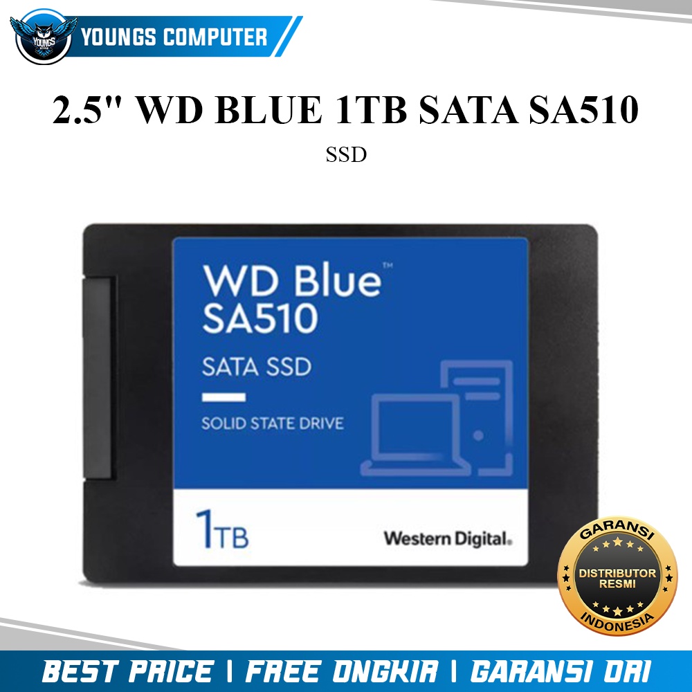 SSD 2.5&quot; WD BLUE 1TB SATA SA510