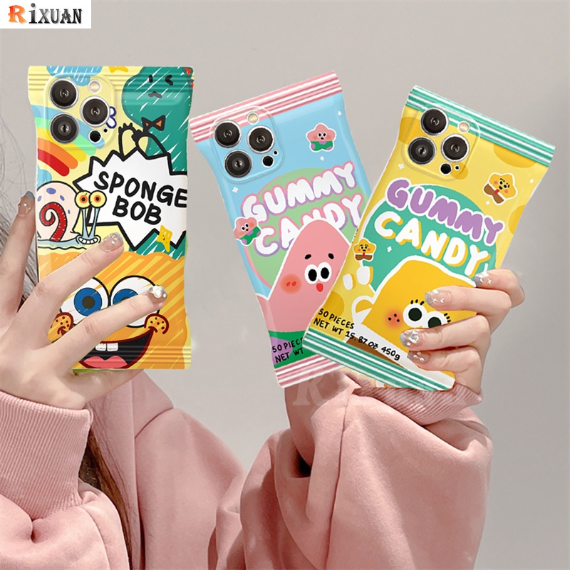 Soft Case TPU Motif Spongebob Untuk Realme C35 C33 C30 C31 Realme 9i 6i 5s 5i 7i C15 C12 C25 C25Y C25Y C11 2021 C3 C1 C20