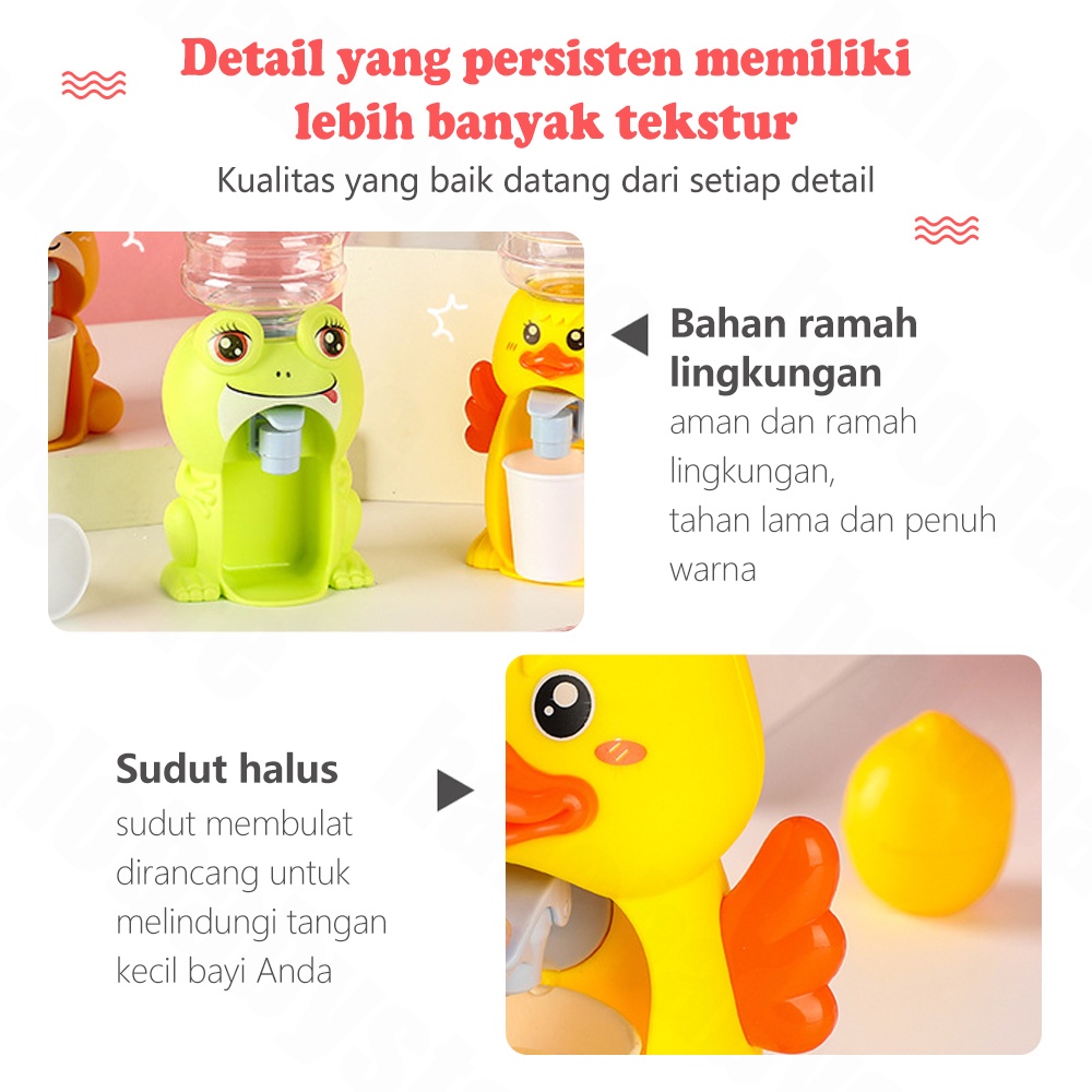 Halo Baby Mainan Anak Dispenser Mini /Mainan Mesin Air Minum portable anak /Mini Water