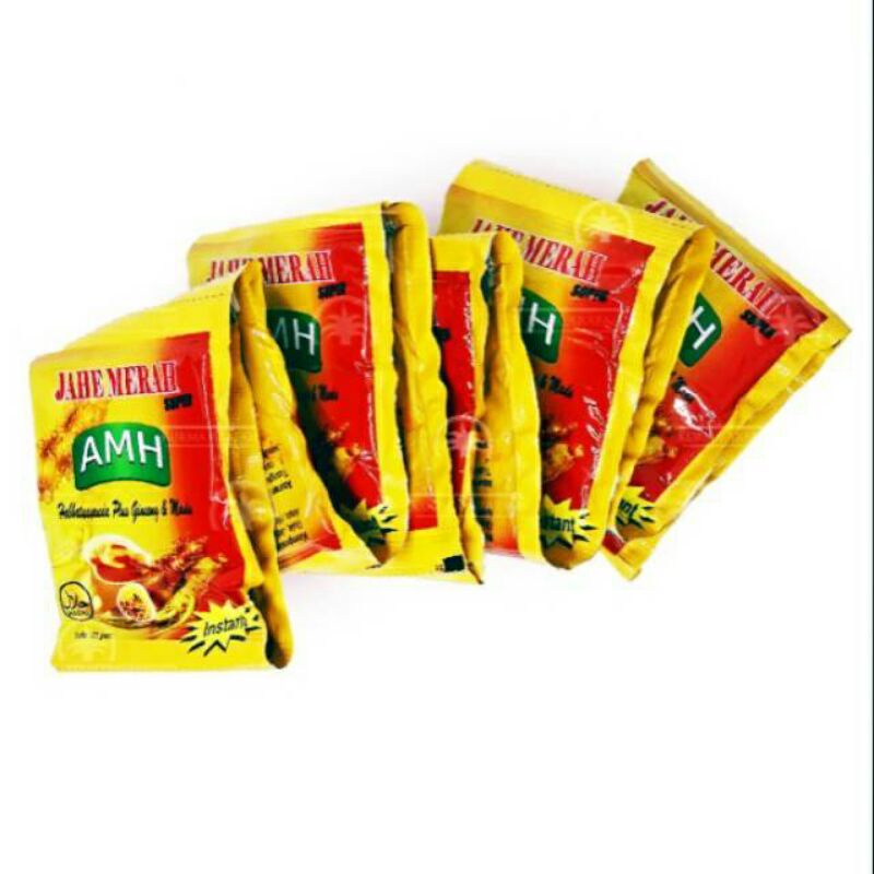 

AMH Jahe Super 1Renceng isi 10 Sachet Jahe Merah AMH