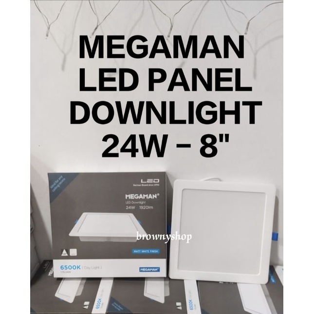 MEGAMAN DOWNLIGHT LED IBS 24W 8"/ LAMPU PLAFON 24WATT - PUTIH