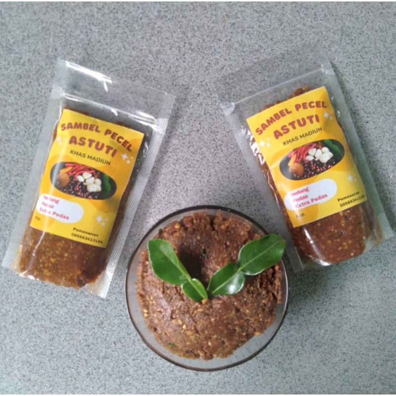 

sambel pecel / bumbu pecel / sambel kacang khas madiun