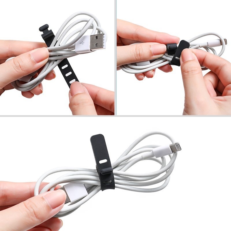 Klip Pelindung Kabel Data / Charger / Earphone Anti Hilang