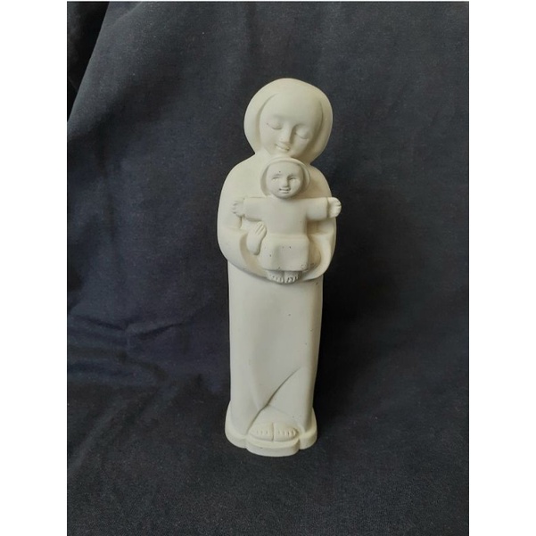 Patung fiber Bunda Maria dan Yesus